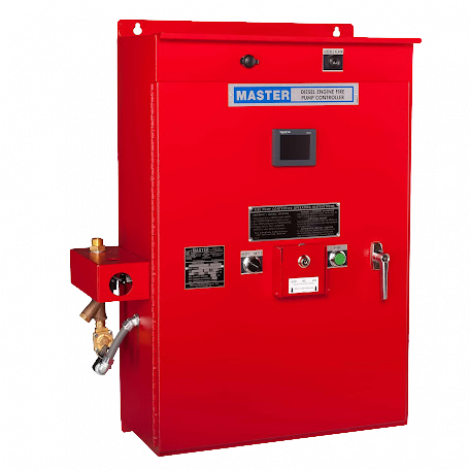 Engine & Fire pump control system features